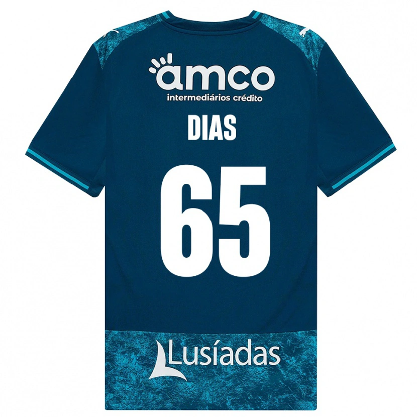 Danxen Damen Leandro Dias #65 Dunkelschiefergrau Mitteltuerkis Auswärtstrikot Trikot 2026/27 T-Shirt Österreich