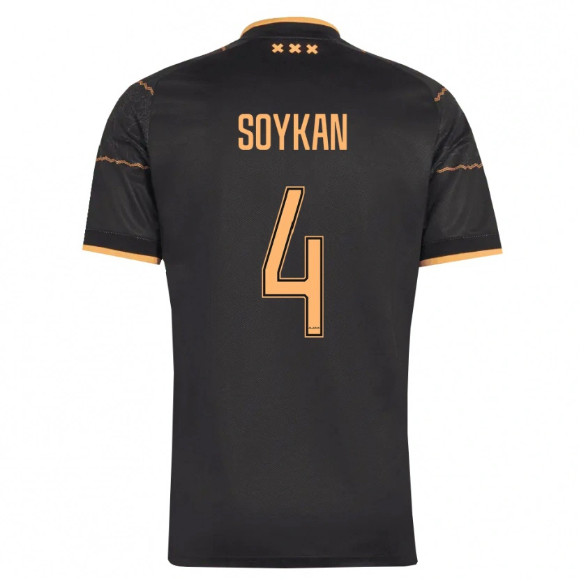 Danxen Damen Aykan Soykan #4 Schwarz Orange Auswärtstrikot Trikot 2026/27 T-Shirt Österreich