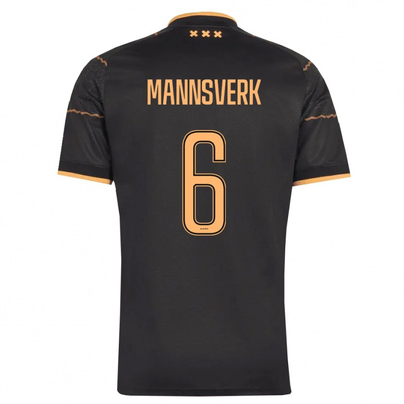 Danxen Damen Sivert Mannsverk #6 Schwarz Orange Auswärtstrikot Trikot 2026/27 T-Shirt Österreich