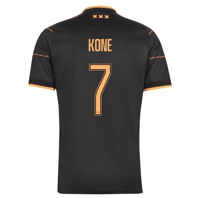 Danxen Damen Samory Kone #7 Schwarz Orange Auswärtstrikot Trikot 2026/27 T-Shirt Österreich