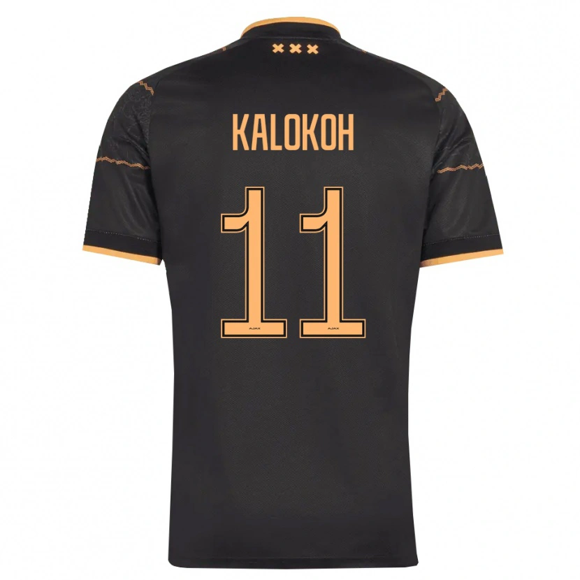 Danxen Damen David Kalokoh #11 Schwarz Orange Auswärtstrikot Trikot 2026/27 T-Shirt Österreich