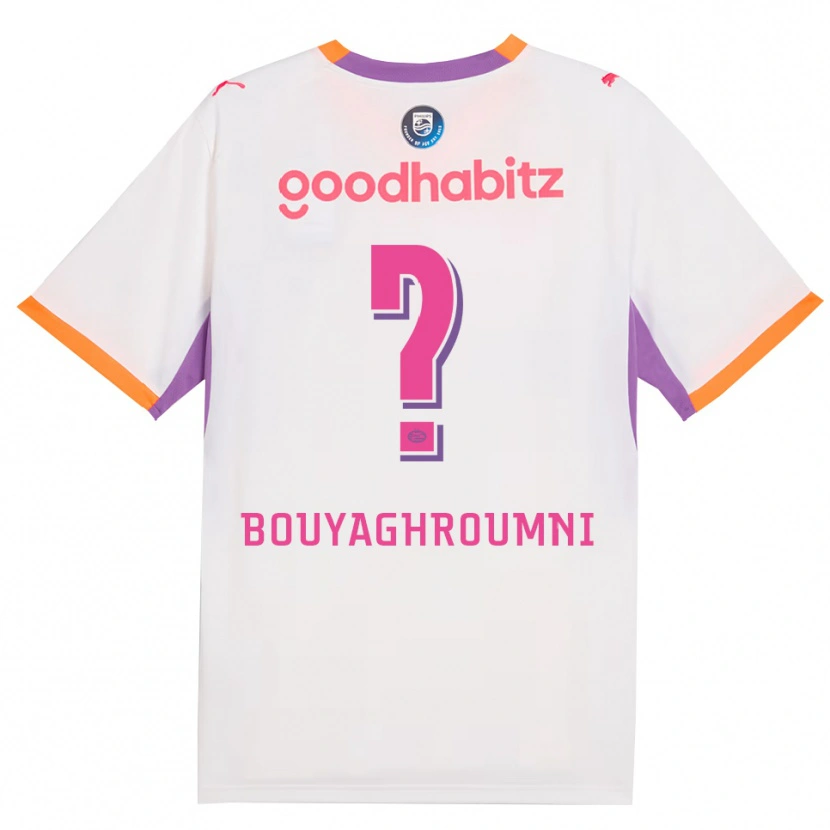 Danxen Damen Jaafar Bouyaghroumni #0 Weiß Violett Orange Auswärtstrikot Trikot 2026/27 T-Shirt Österreich