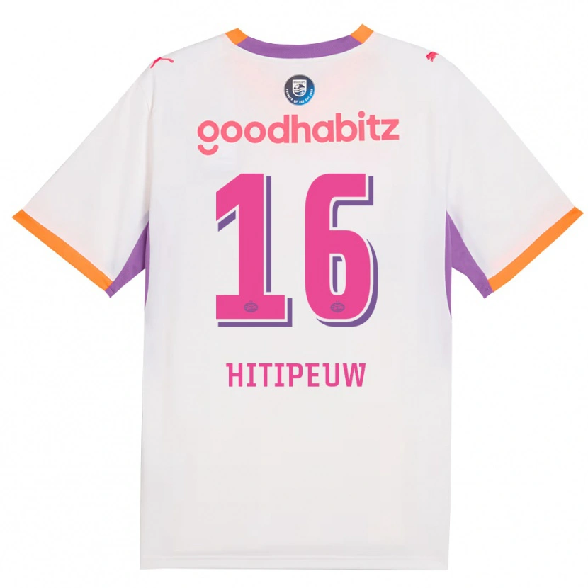 Danxen Damen Thaliro Hitipeuw #16 Weiß Violett Orange Auswärtstrikot Trikot 2026/27 T-Shirt Österreich