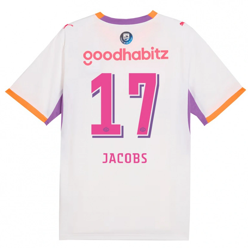 Danxen Damen Lore Jacobs #17 Weiß Violett Orange Auswärtstrikot Trikot 2026/27 T-Shirt Österreich