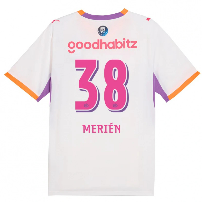 Danxen Damen Fabian Merién #38 Weiß Violett Orange Auswärtstrikot Trikot 2026/27 T-Shirt Österreich