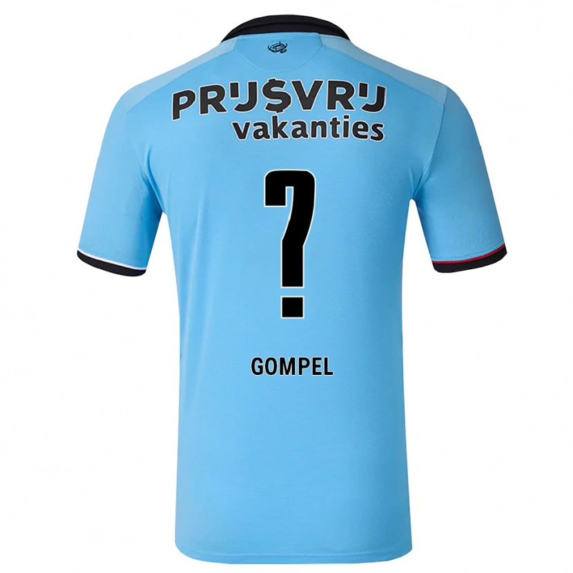 Danxen Damen Moreno Gompel #0 Tiefhimmelblau Schwarz Rot Auswärtstrikot Trikot 2026/27 T-Shirt Österreich