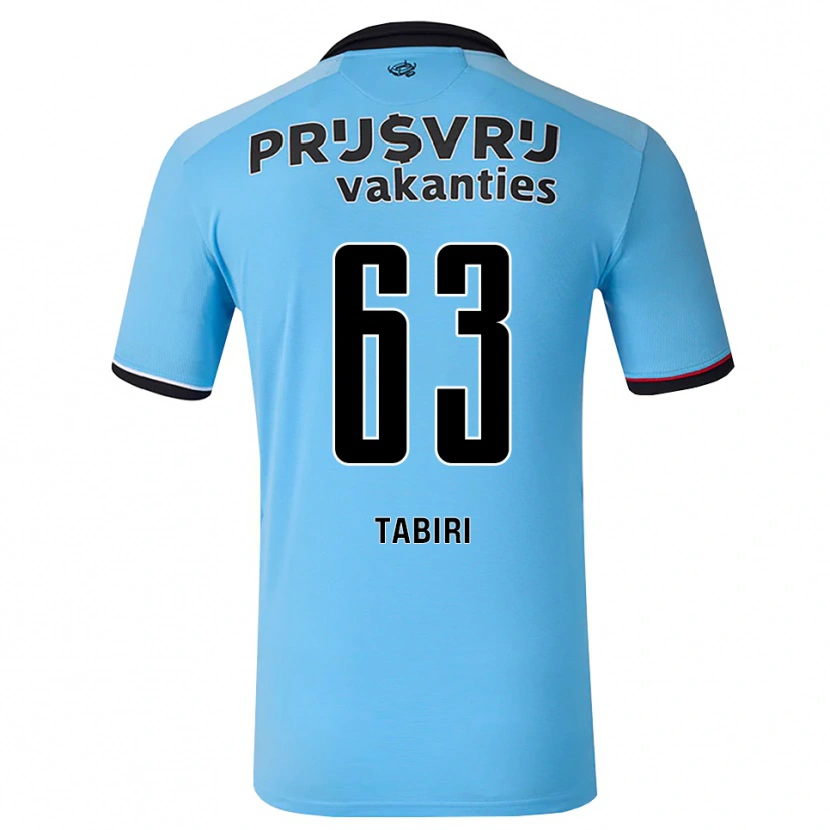 Danxen Damen Kwame Tabiri #63 Tiefhimmelblau Schwarz Rot Auswärtstrikot Trikot 2026/27 T-Shirt Österreich