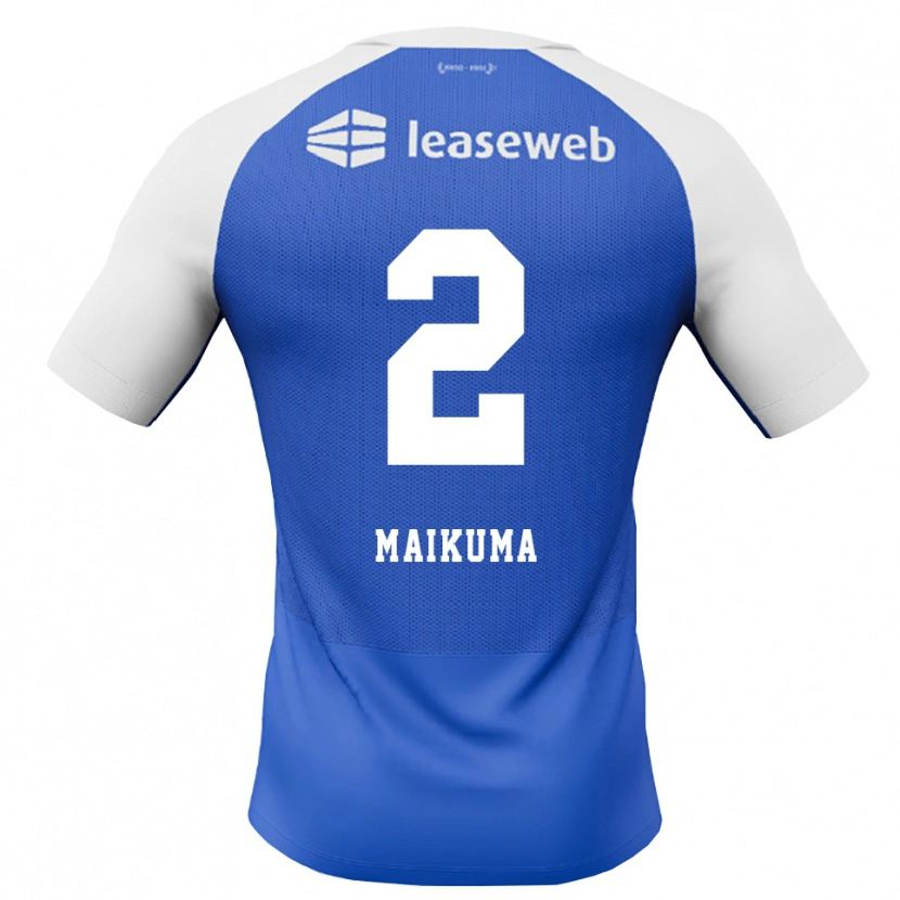 Danxen Damen Seiya Maikuma #2 Himmelblau Rot Weiß Auswärtstrikot Trikot 2026/27 T-Shirt Österreich