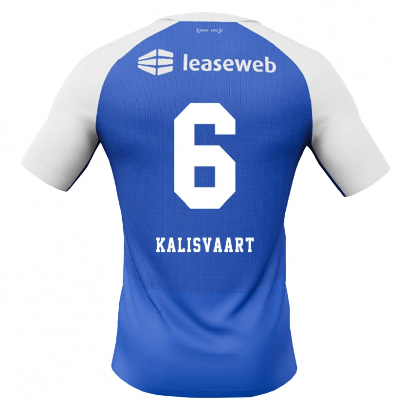 Danxen Damen Job Kalisvaart #6 Himmelblau Rot Weiß Auswärtstrikot Trikot 2026/27 T-Shirt Österreich