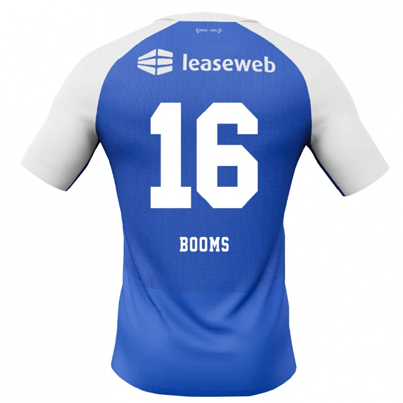 Danxen Damen Trinette Booms #16 Himmelblau Rot Weiß Auswärtstrikot Trikot 2026/27 T-Shirt Österreich