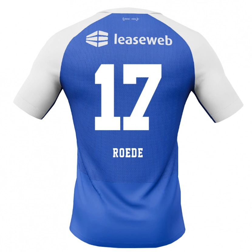 Danxen Damen Melle Roede #17 Himmelblau Rot Weiß Auswärtstrikot Trikot 2026/27 T-Shirt Österreich