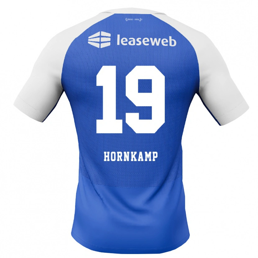 Danxen Damen Jizz Hornkamp #19 Himmelblau Rot Weiß Auswärtstrikot Trikot 2026/27 T-Shirt Österreich