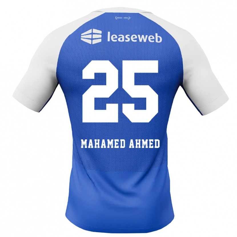 Danxen Damen Nuur Mahamed Ahmed #25 Himmelblau Rot Weiß Auswärtstrikot Trikot 2026/27 T-Shirt Österreich