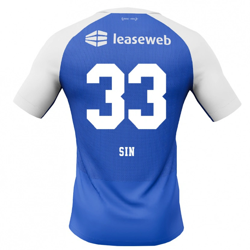 Danxen Damen Matej Sin #33 Himmelblau Rot Weiß Auswärtstrikot Trikot 2026/27 T-Shirt Österreich