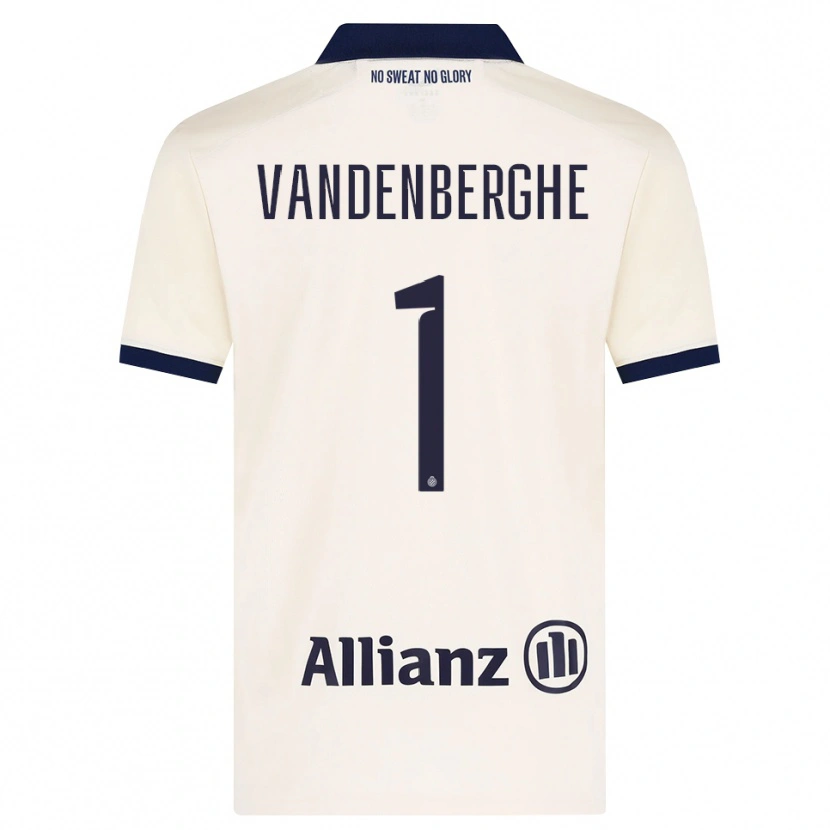 Danxen Damen Xander Vandenberghe #1 Beige Schwarz Auswärtstrikot Trikot 2026/27 T-Shirt Österreich