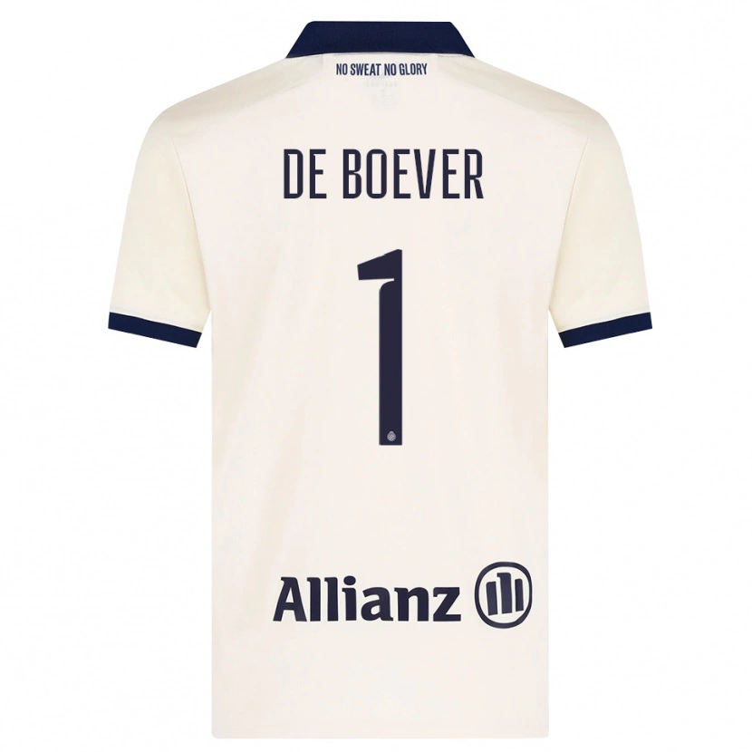 Danxen Damen Jesse De Boever #1 Beige Schwarz Auswärtstrikot Trikot 2026/27 T-Shirt Österreich