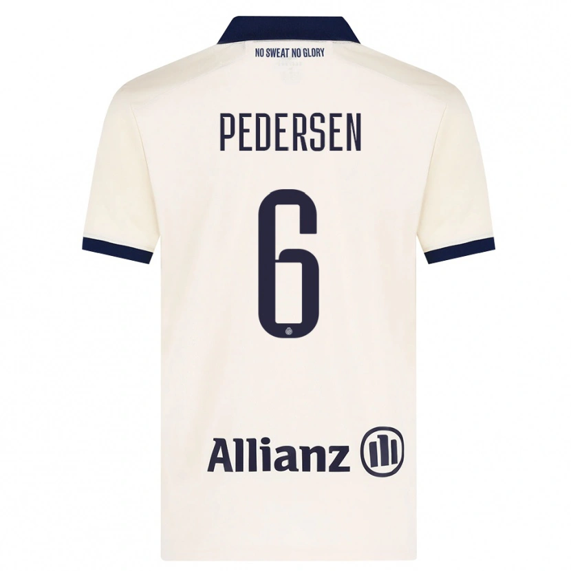 Danxen Damen Lara Pedersen #6 Beige Schwarz Auswärtstrikot Trikot 2026/27 T-Shirt Österreich