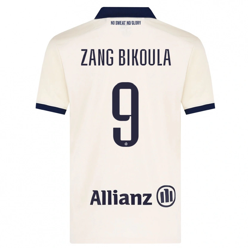 Danxen Damen Véronique Zang Bikoula #9 Beige Schwarz Auswärtstrikot Trikot 2026/27 T-Shirt Österreich