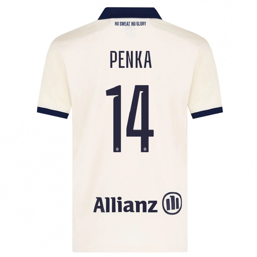 Danxen Damen Godfried Penka #14 Beige Schwarz Auswärtstrikot Trikot 2026/27 T-Shirt Österreich