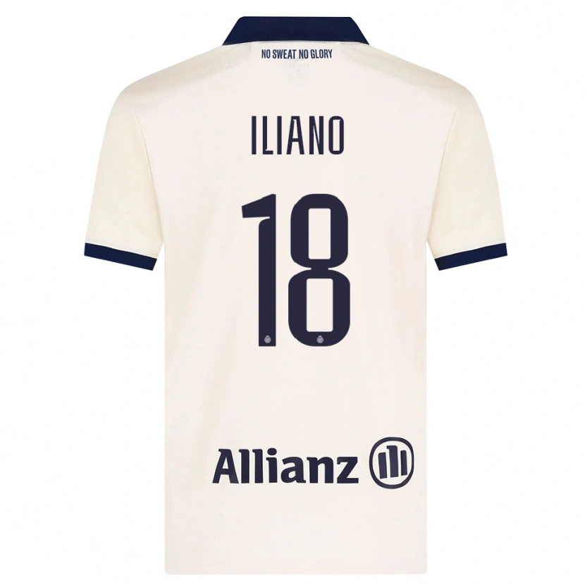 Danxen Damen Isabelle Iliano #18 Beige Schwarz Auswärtstrikot Trikot 2026/27 T-Shirt Österreich