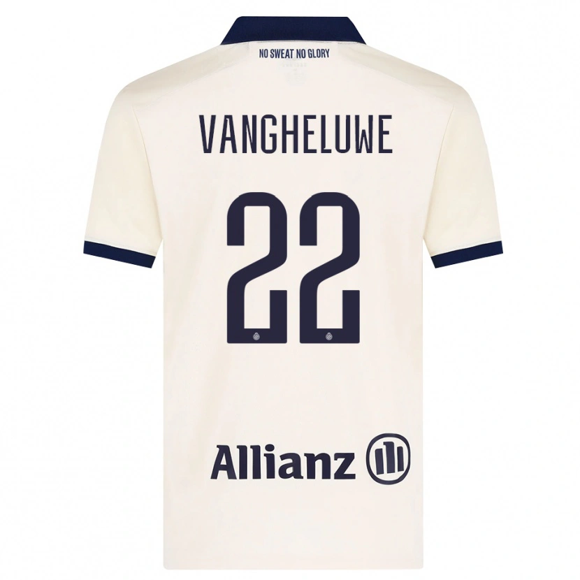 Danxen Damen Jody Vangheluwe #22 Beige Schwarz Auswärtstrikot Trikot 2026/27 T-Shirt Österreich