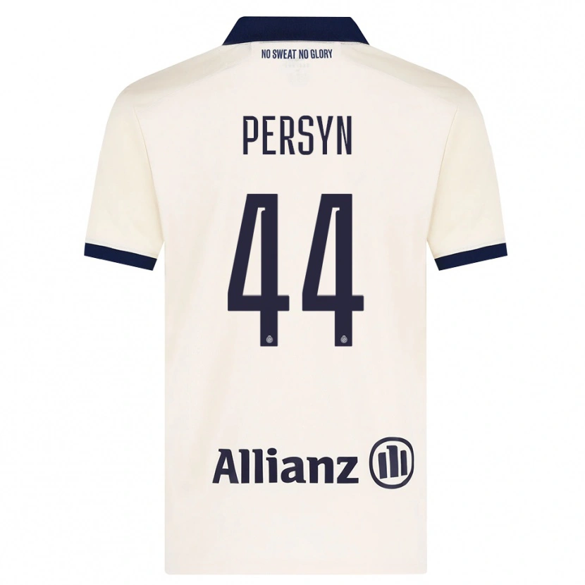 Danxen Damen Noor Persyn #44 Beige Schwarz Auswärtstrikot Trikot 2026/27 T-Shirt Österreich