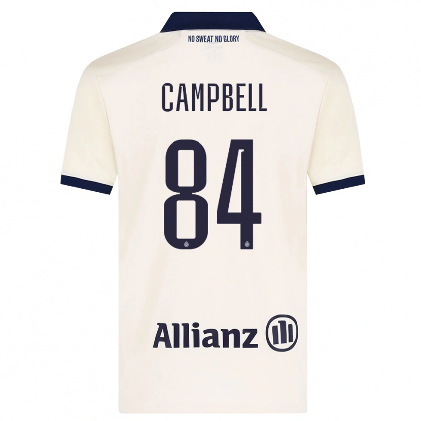 Danxen Damen Shandre Campbell #84 Beige Schwarz Auswärtstrikot Trikot 2026/27 T-Shirt Österreich