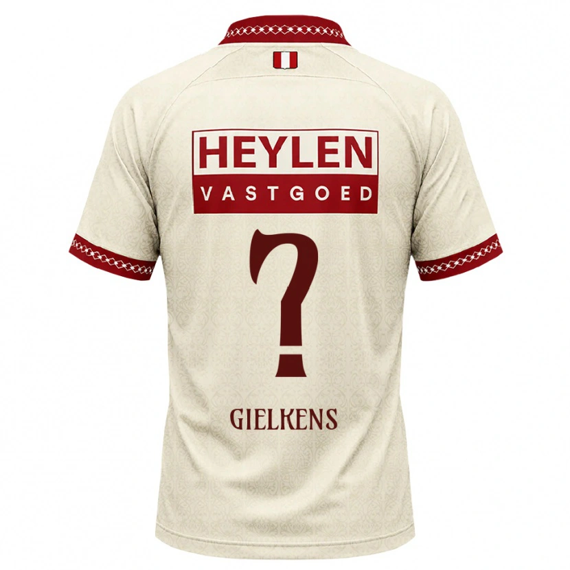 Danxen Damen Mathijs Gielkens #0 Beige Rot Auswärtstrikot Trikot 2026/27 T-Shirt Österreich