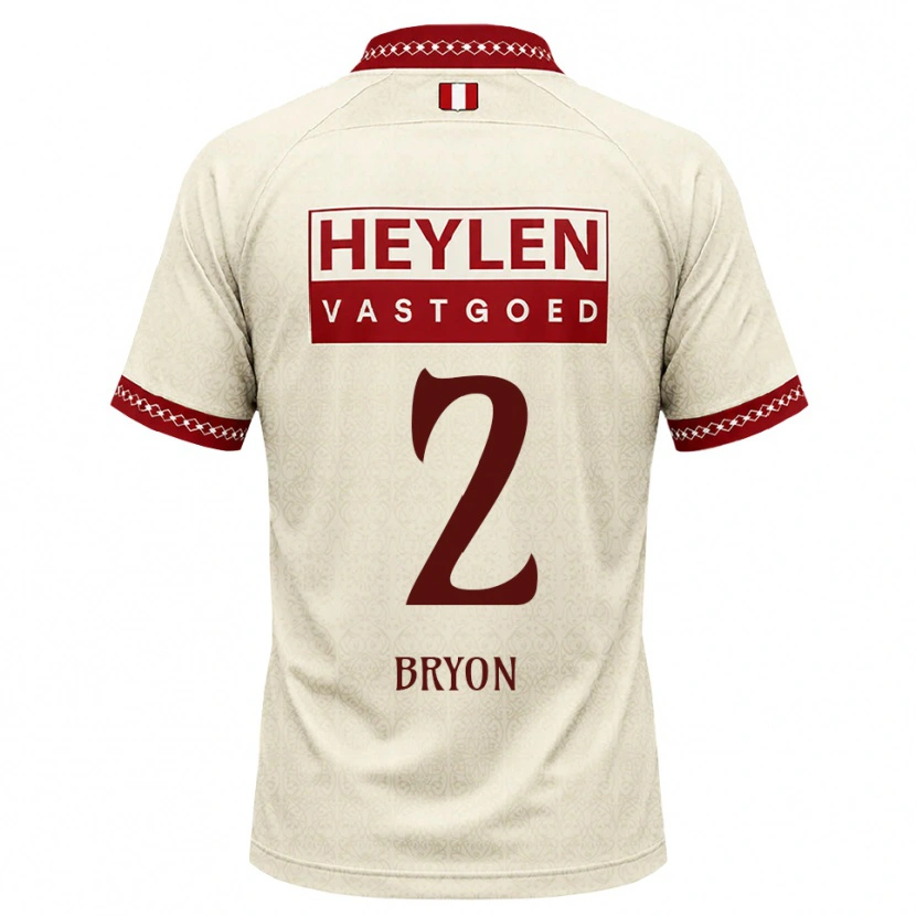 Danxen Damen Robbe Bryon #2 Beige Rot Auswärtstrikot Trikot 2026/27 T-Shirt Österreich