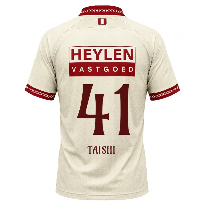 Danxen Damen Taishi Brandon Nozawa #41 Beige Rot Auswärtstrikot Trikot 2026/27 T-Shirt Österreich