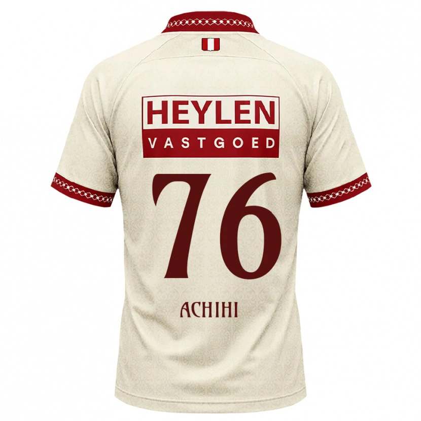 Danxen Damen Orseer Achihi #76 Beige Rot Auswärtstrikot Trikot 2026/27 T-Shirt Österreich