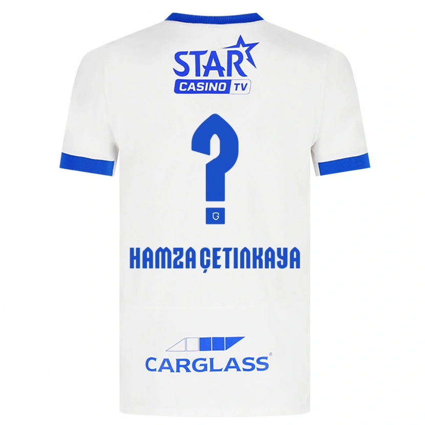 Danxen Damen Ayaz Hamza Çetinkaya #0 Weiß Blau Auswärtstrikot Trikot 2026/27 T-Shirt Österreich