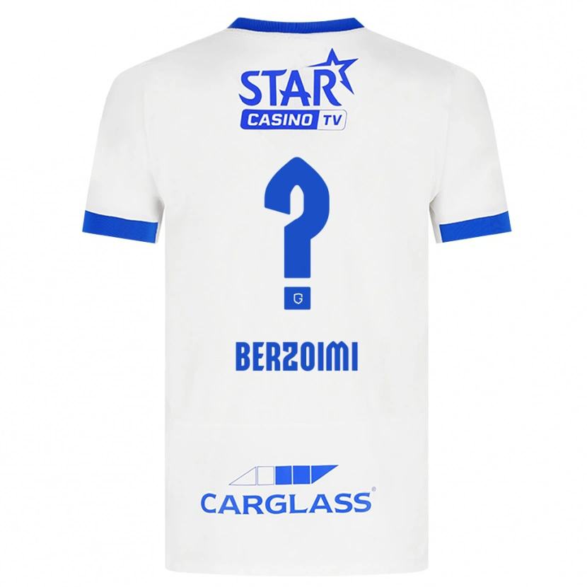 Danxen Damen Mohamed Berzoimi #0 Weiß Blau Auswärtstrikot Trikot 2026/27 T-Shirt Österreich