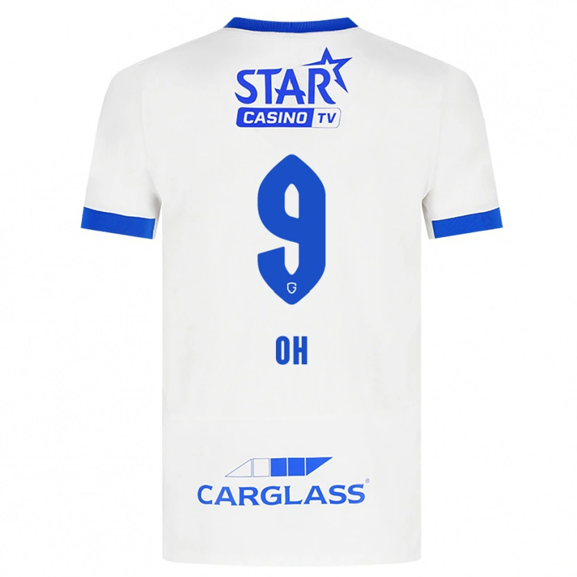 Danxen Damen Hyeon-Gyu Oh #9 Weiß Blau Auswärtstrikot Trikot 2026/27 T-Shirt Österreich