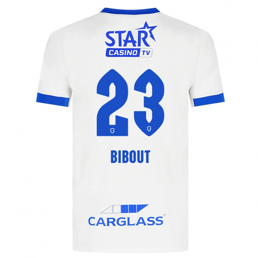 Danxen Damen Aaron Bibout #23 Weiß Blau Auswärtstrikot Trikot 2026/27 T-Shirt Österreich