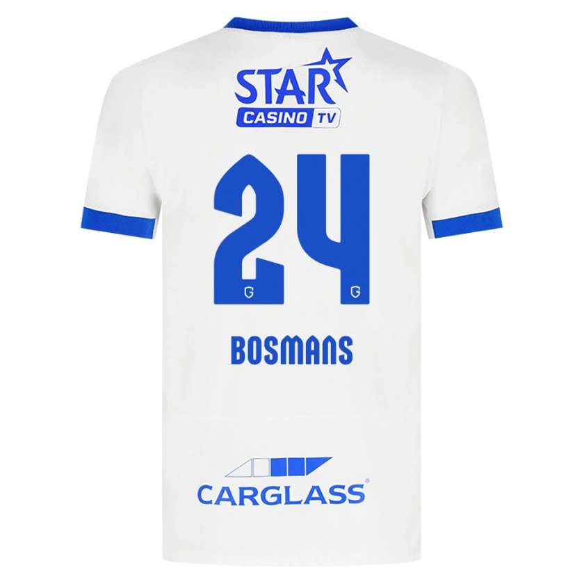 Danxen Damen Pia Bosmans #24 Weiß Blau Auswärtstrikot Trikot 2026/27 T-Shirt Österreich