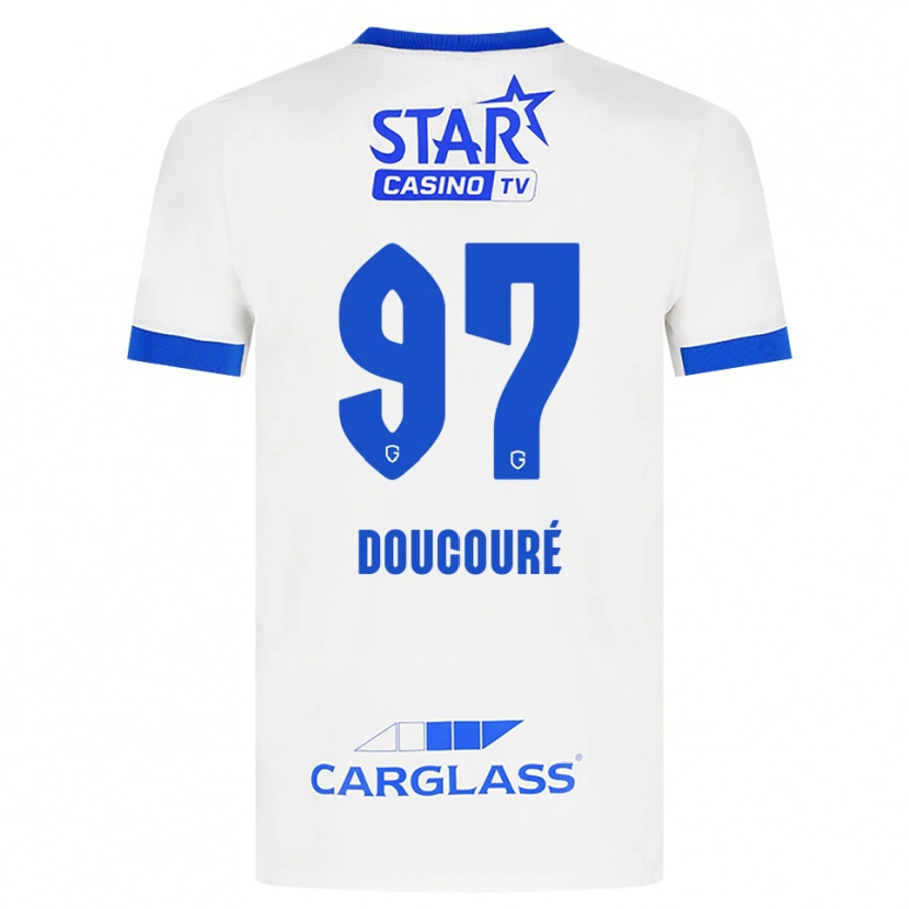 Danxen Damen Emile Doucouré #97 Weiß Blau Auswärtstrikot Trikot 2026/27 T-Shirt Österreich