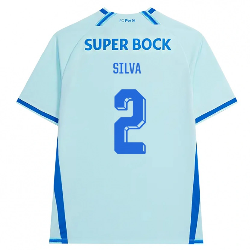 Danxen Damen Marco Silva #2 Hellcyan Blau Ausweichtrikot Trikot 2026/27 T-Shirt Österreich