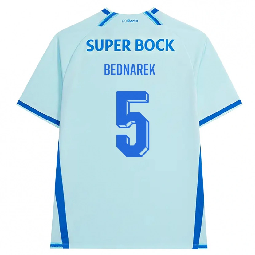 Danxen Damen Jan Bednarek #5 Hellcyan Blau Ausweichtrikot Trikot 2026/27 T-Shirt Österreich