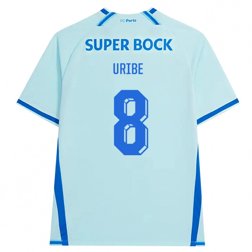 Danxen Damen Mateus Uribe #8 Hellcyan Blau Ausweichtrikot Trikot 2026/27 T-Shirt Österreich
