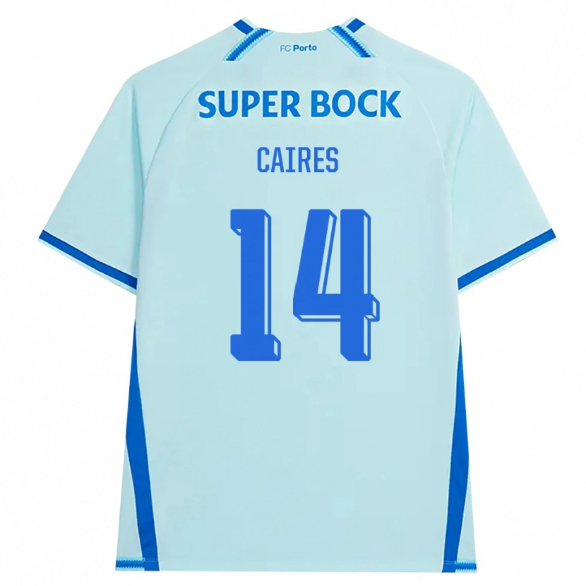 Danxen Damen Tiago Caires #14 Hellcyan Blau Ausweichtrikot Trikot 2026/27 T-Shirt Österreich
