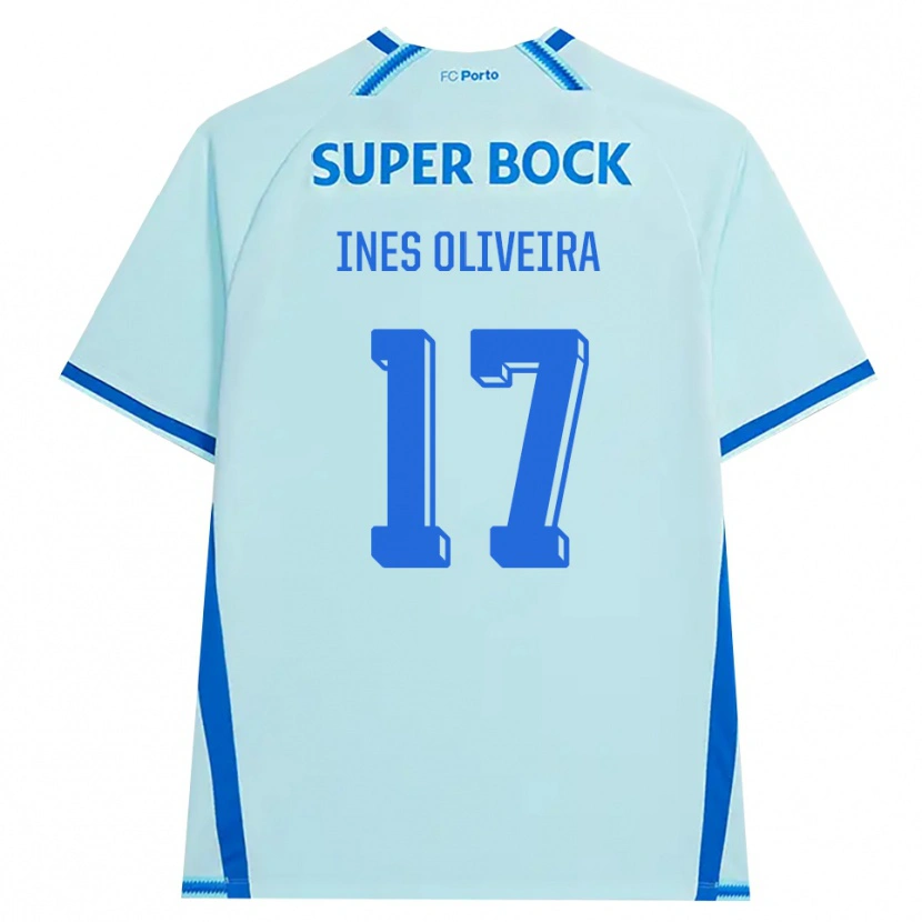 Danxen Damen Inês Oliveira #17 Hellcyan Blau Ausweichtrikot Trikot 2026/27 T-Shirt Österreich