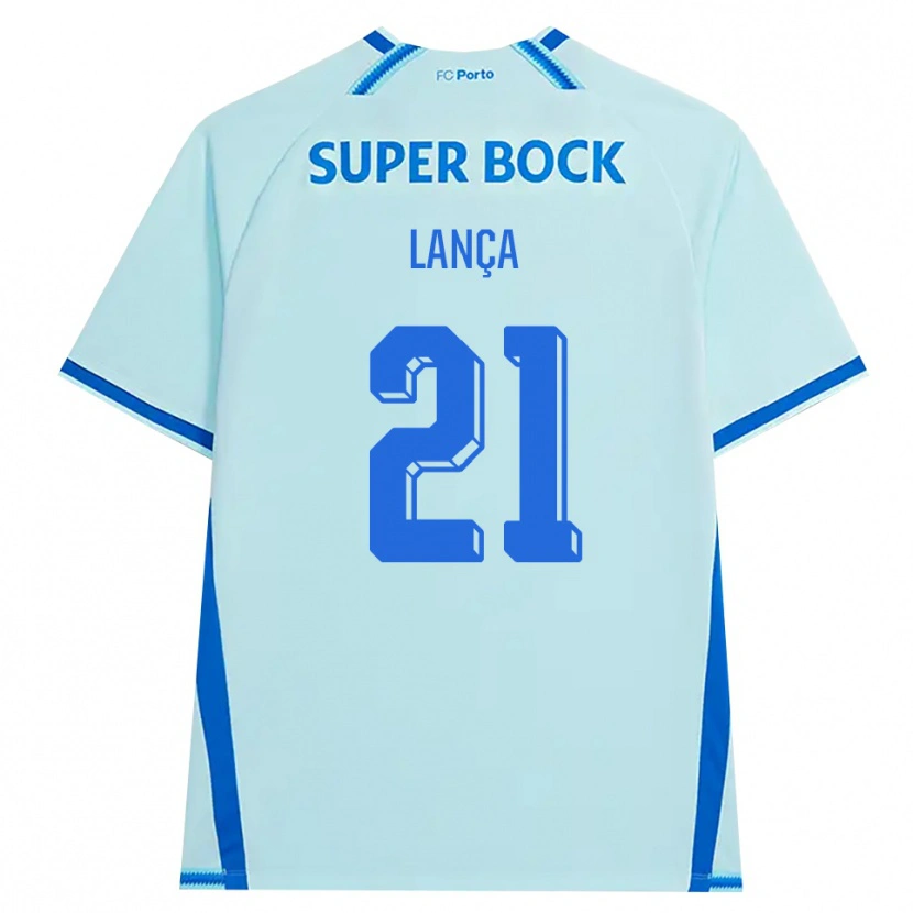 Danxen Damen Gabriel Lança #21 Hellcyan Blau Ausweichtrikot Trikot 2026/27 T-Shirt Österreich