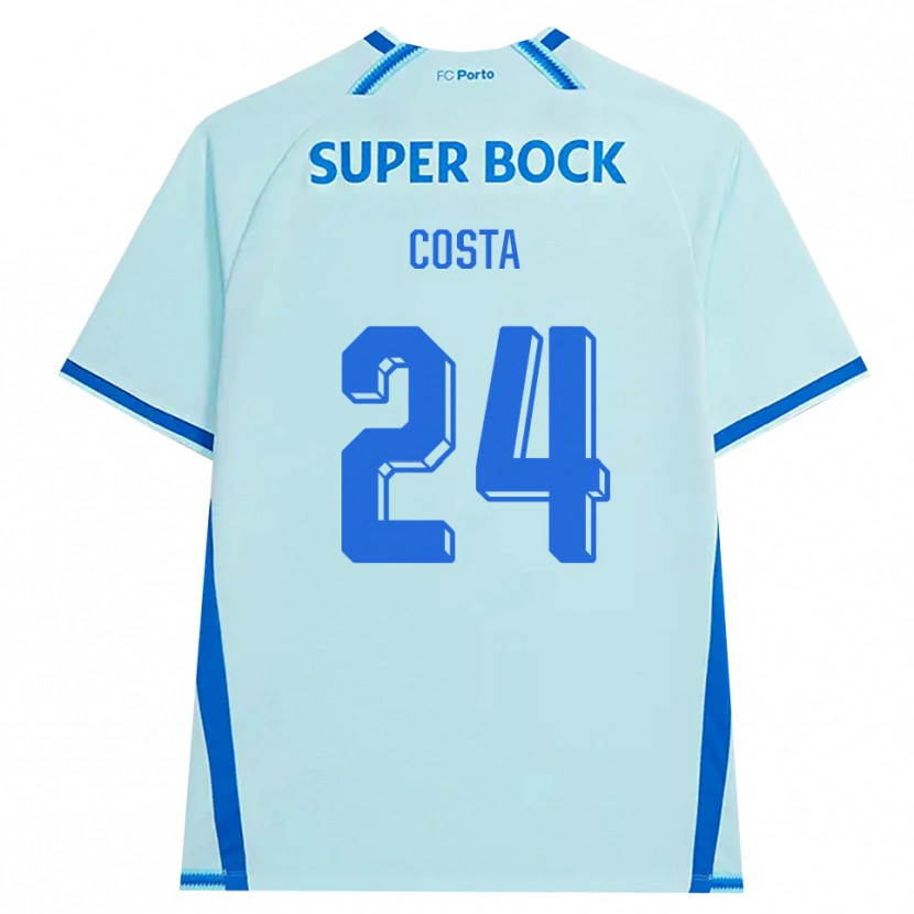 Danxen Damen João Costa #24 Hellcyan Blau Ausweichtrikot Trikot 2026/27 T-Shirt Österreich