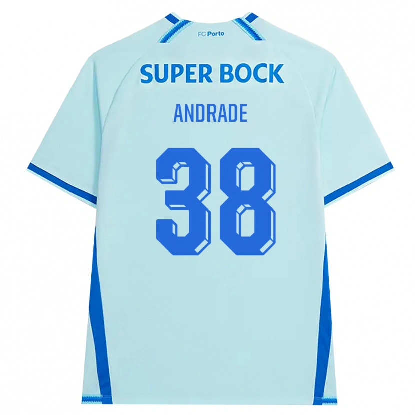 Danxen Damen Fernando Andrade #38 Hellcyan Blau Ausweichtrikot Trikot 2026/27 T-Shirt Österreich
