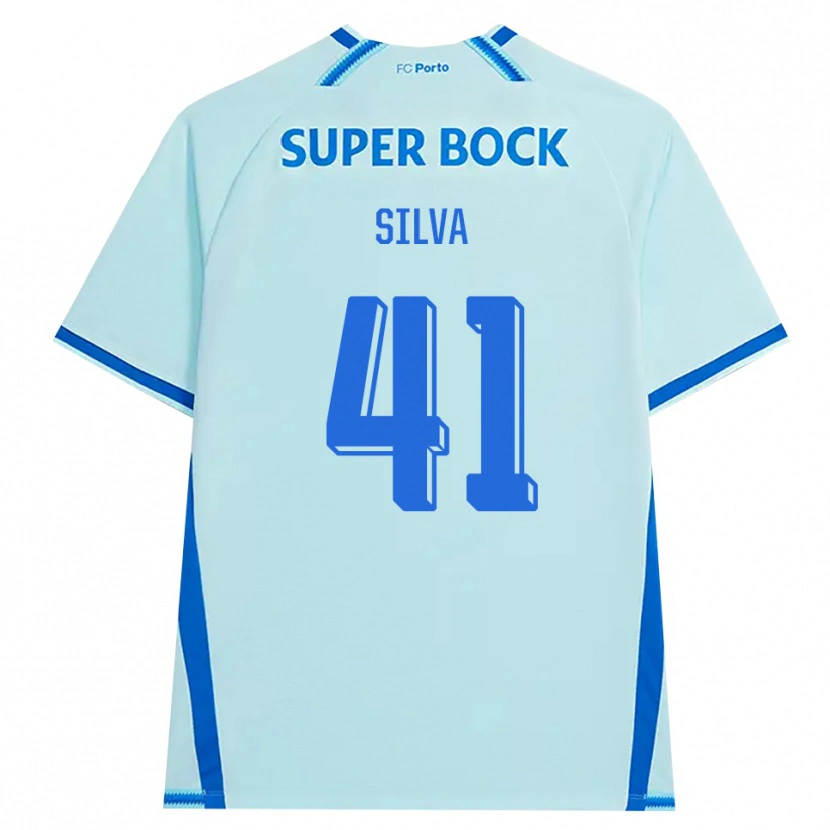 Danxen Damen Gonçalo Silva #41 Hellcyan Blau Ausweichtrikot Trikot 2026/27 T-Shirt Österreich