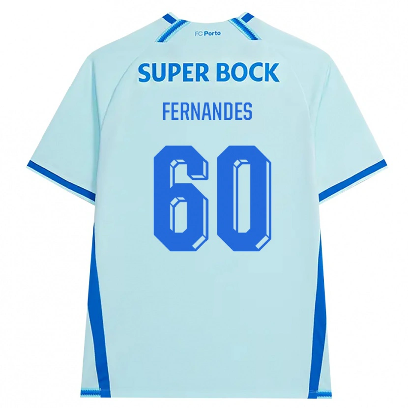 Danxen Damen Francisco Fernandes #60 Hellcyan Blau Ausweichtrikot Trikot 2026/27 T-Shirt Österreich