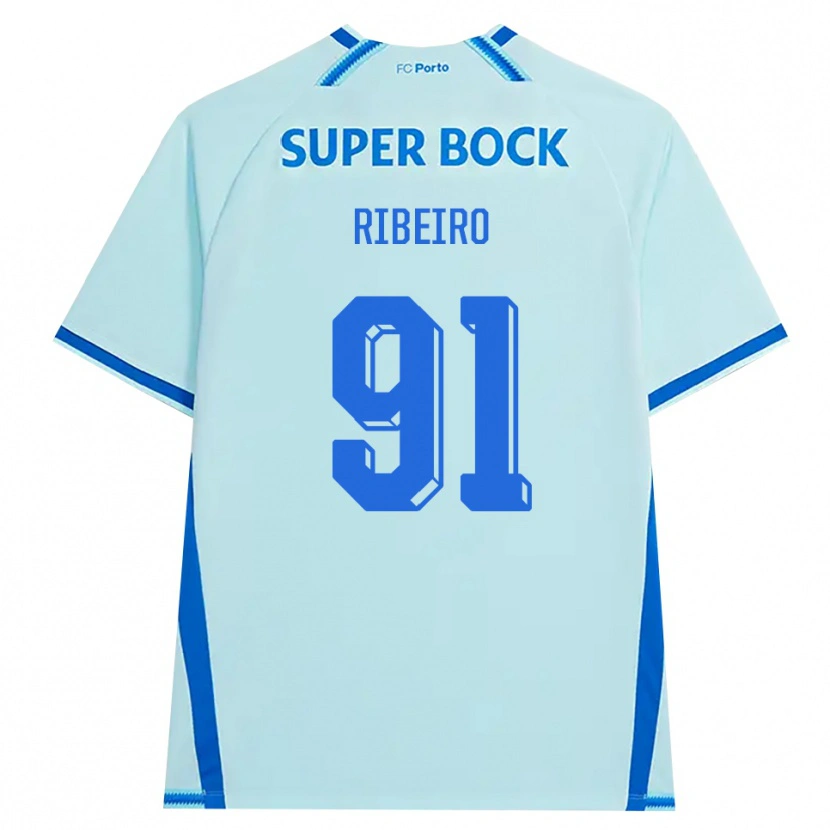 Danxen Damen Gonçalo Ribeiro #91 Hellcyan Blau Ausweichtrikot Trikot 2026/27 T-Shirt Österreich