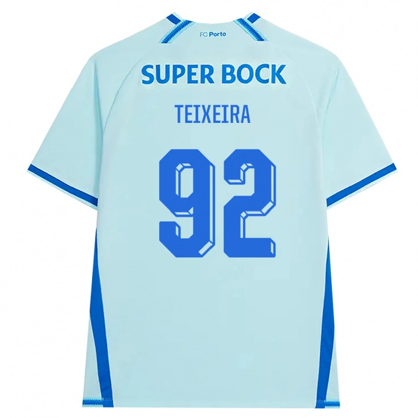Danxen Damen João Teixeira #92 Hellcyan Blau Ausweichtrikot Trikot 2026/27 T-Shirt Österreich