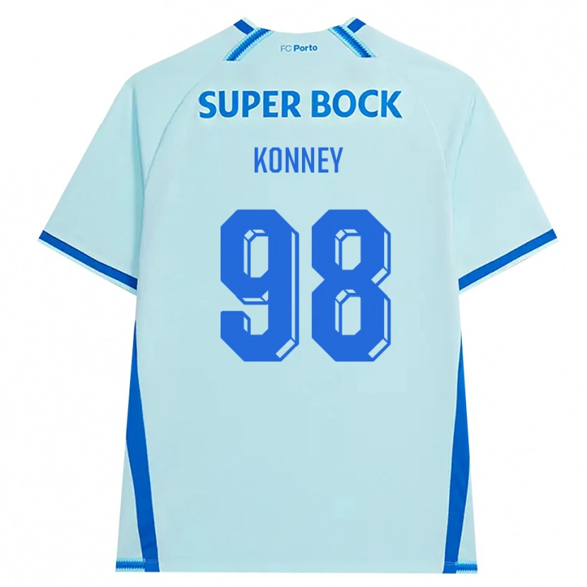 Danxen Damen Dennis Konney #98 Hellcyan Blau Ausweichtrikot Trikot 2026/27 T-Shirt Österreich